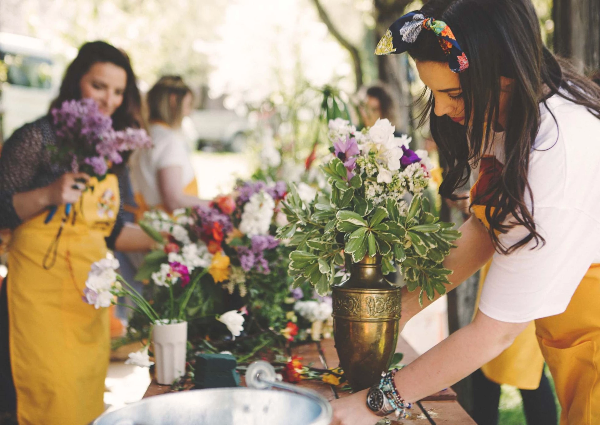talleres de flores en MAdrid